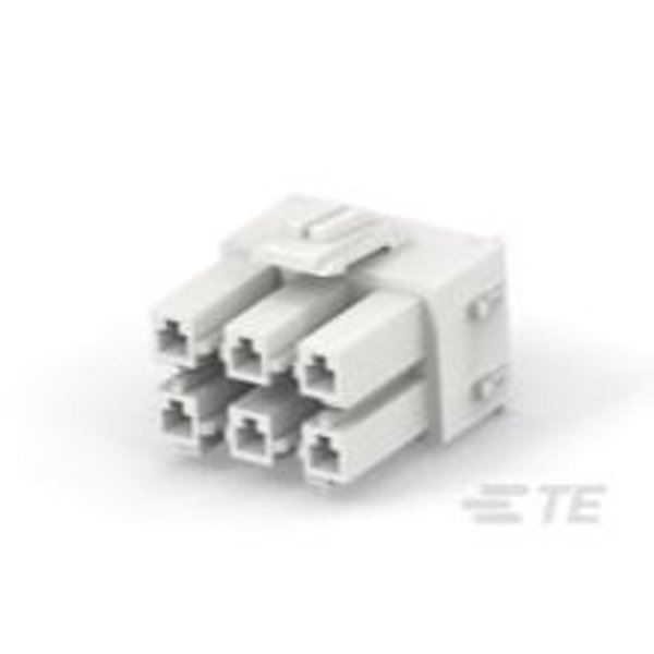 Te Connectivity PDL 6P PLUG 6.5 D/R(GWT) NAT 2005252-1